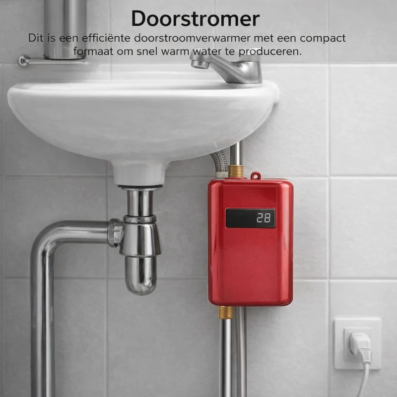 Tankloze Elektrische Boiler Slimme Heetwaterverwarmer met Temperatuurbeveiliging