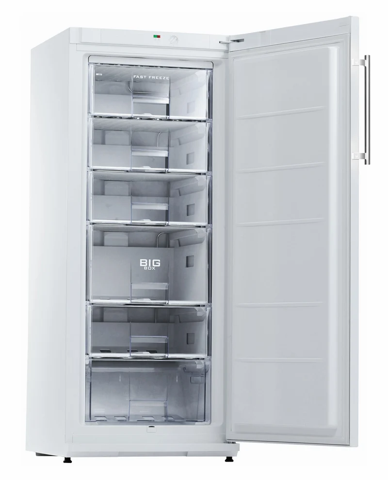 Lagertiefkühlschrank 215 Liter – Weiß – 600 x 650 x 1450 mm