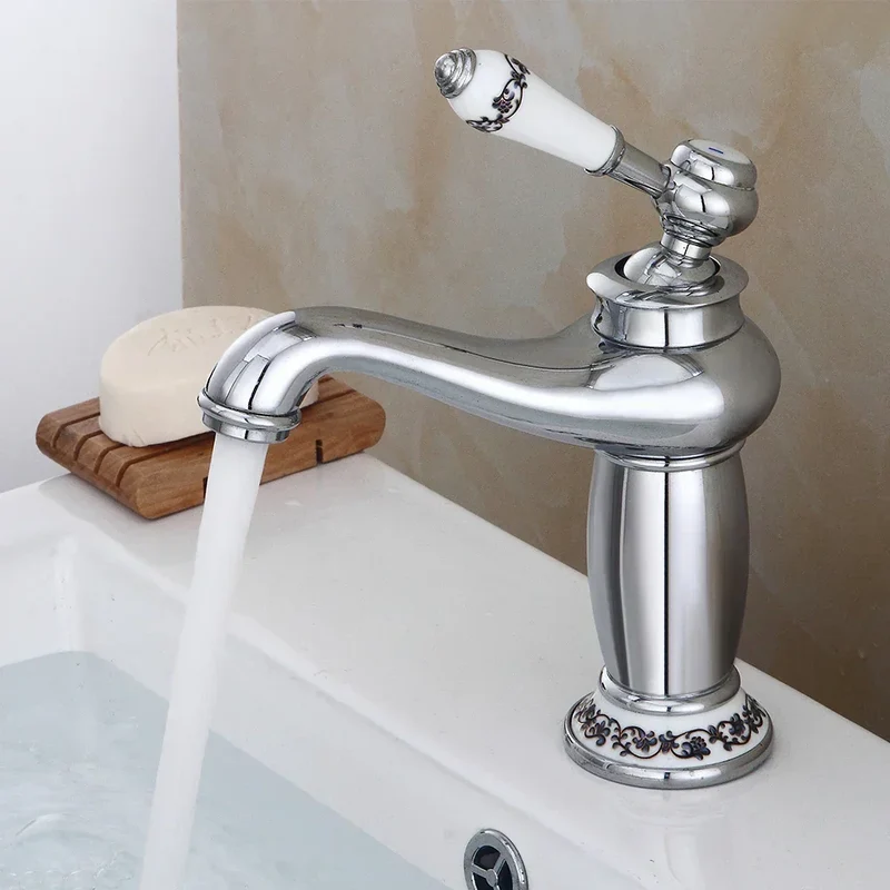 Vintage Luxe Badkamer Kraan voor Elegante Interieurs