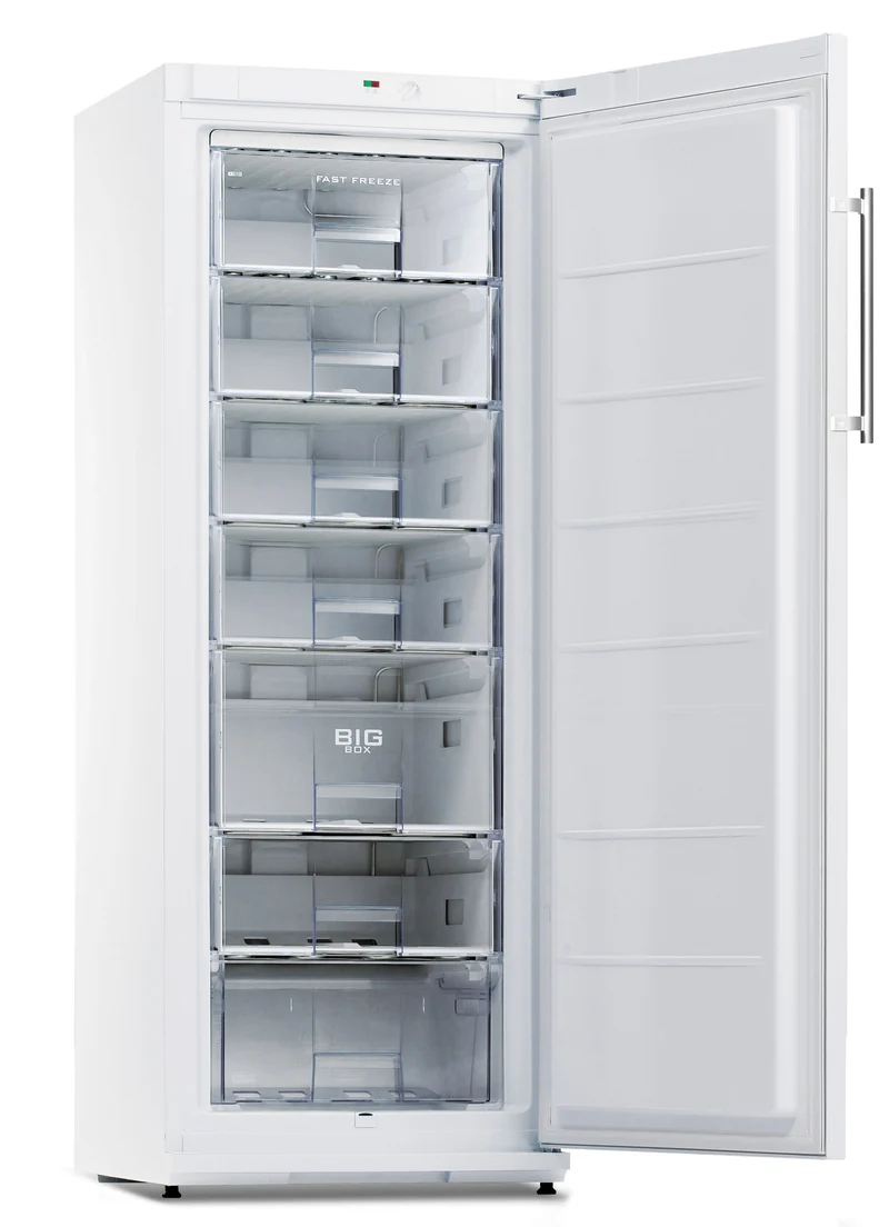 Lagertiefkühlschrank 248 Liter – Weiß – 600 x 650 x 1630 mm