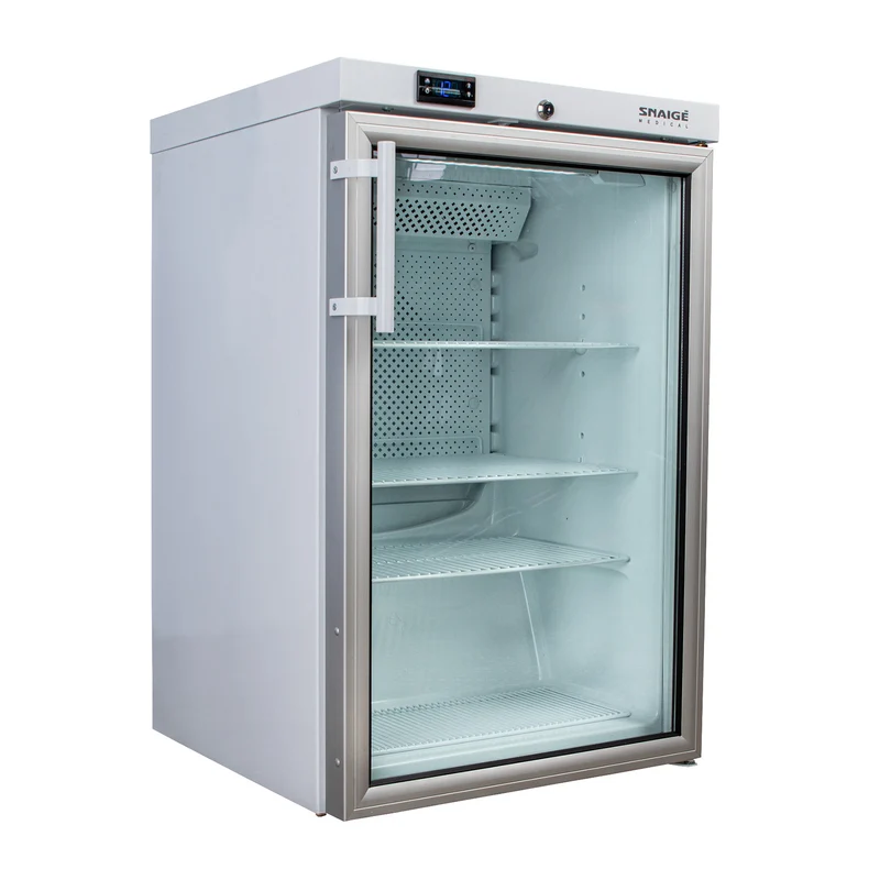 Medikamentenkühlschrank – 1 Glastür – 130 L – 560 x 620 x 870 mm – ohne Temperaturaufzeichnung & USB-Transfer