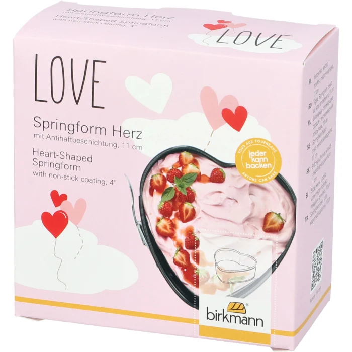 Mini-Springform Herz | 11 cm