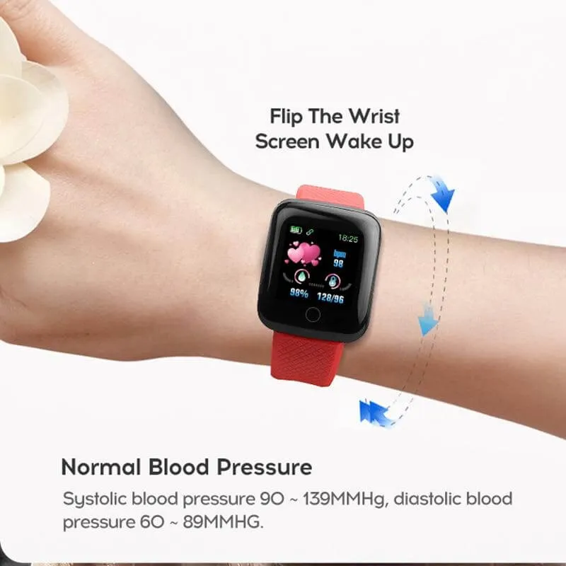Intelligente Fitness-Tracker Horloge