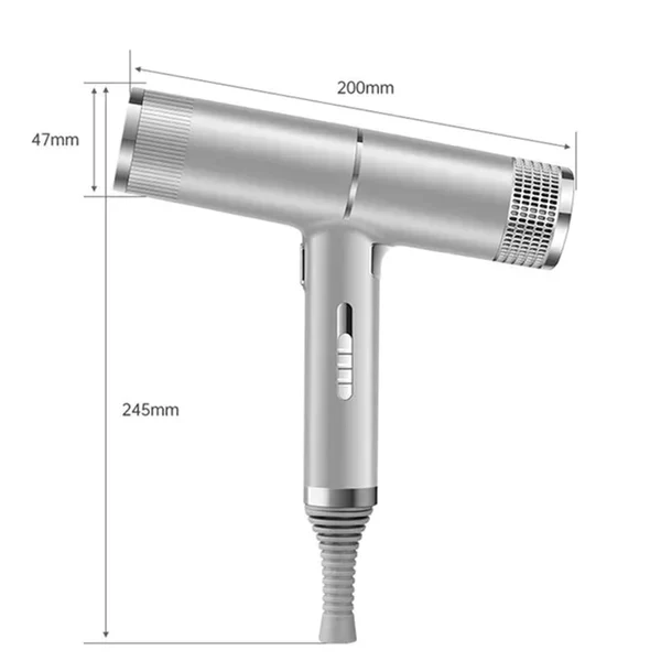 Hairvolt Ultra Light Professionele Haardroger Hoge Snelheid Motor 110000 RPM Anion Technologie 3 Instellingen