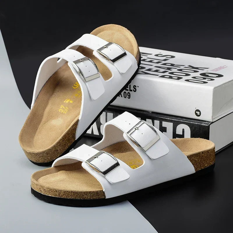 Zomer Heren Sandalen Leer Comfortabel en Stijlvol