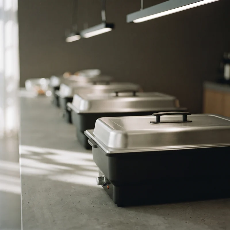 Hendi Elektrische Chafing Dish Tellano - Speisenwärmer - GN 1/1 - 9 Liter