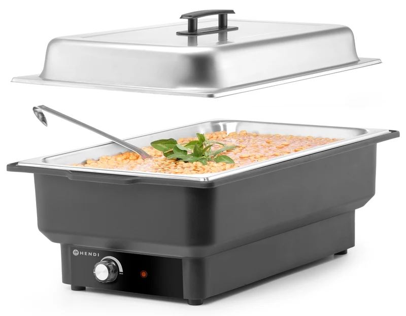 Hendi Elektrische Chafing Dish Tellano - Speisenwärmer - GN 1/1 - 9 Liter