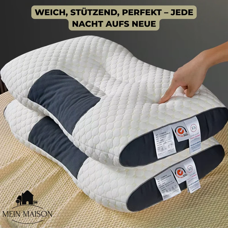 Ergonomisch Nekkussen Geheugen-Schuim Ademend Contour