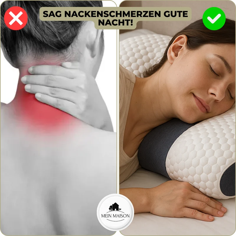 Ergonomisch Nekkussen Geheugen-Schuim Ademend Contour