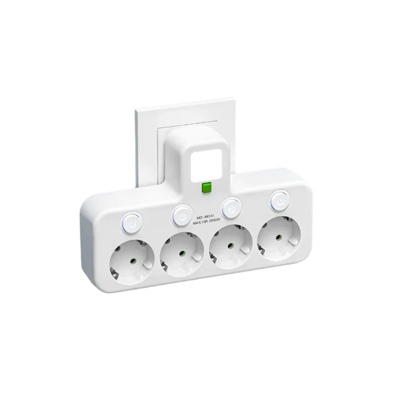 VOLTRIQ ProLine Stekkerdoos met Meerdere Stopcontacten, USB Type-C en Overspanningsbeveiliging