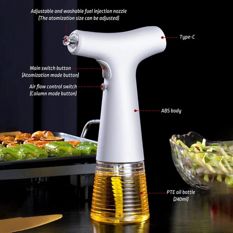 DuoSpray - Luxe 2-in-1 Olie Dispenser voor Koken