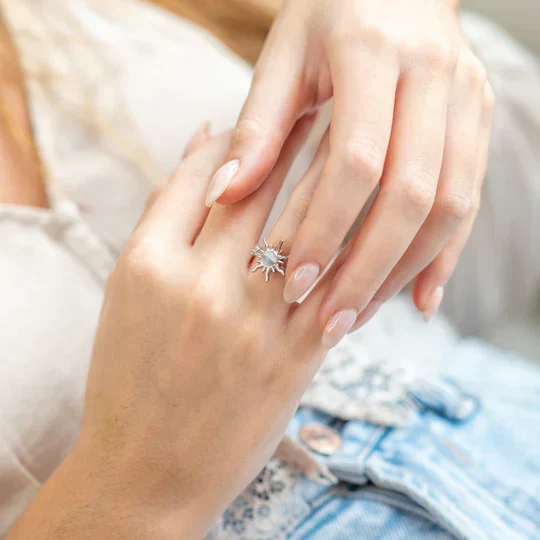CalmRing Nua - Stijlvolle Ring voor Stress en Angst
