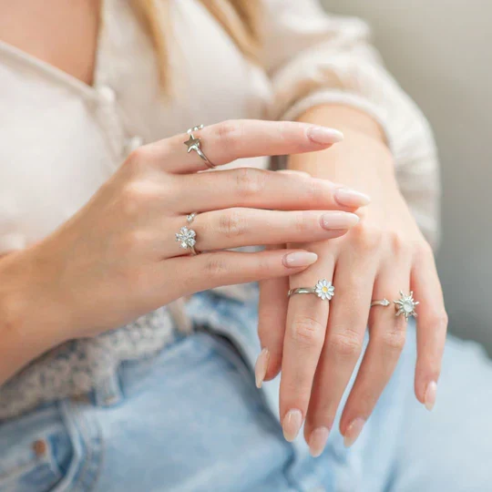 CalmRing Nua - Stijlvolle Ring voor Stress en Angst