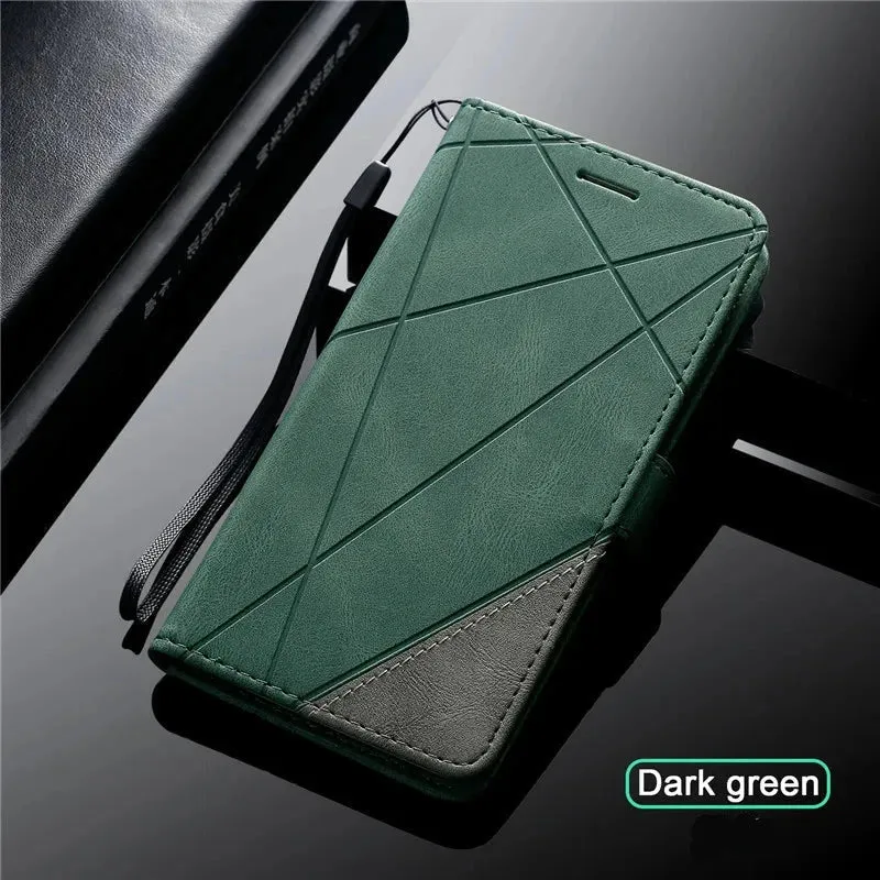 Flip Magnetisch Leren Hoesje voor Samsung Galaxy A Series