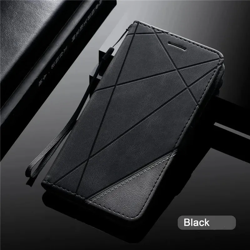 Flip Magnetisch Leren Hoesje voor Samsung Galaxy A Series