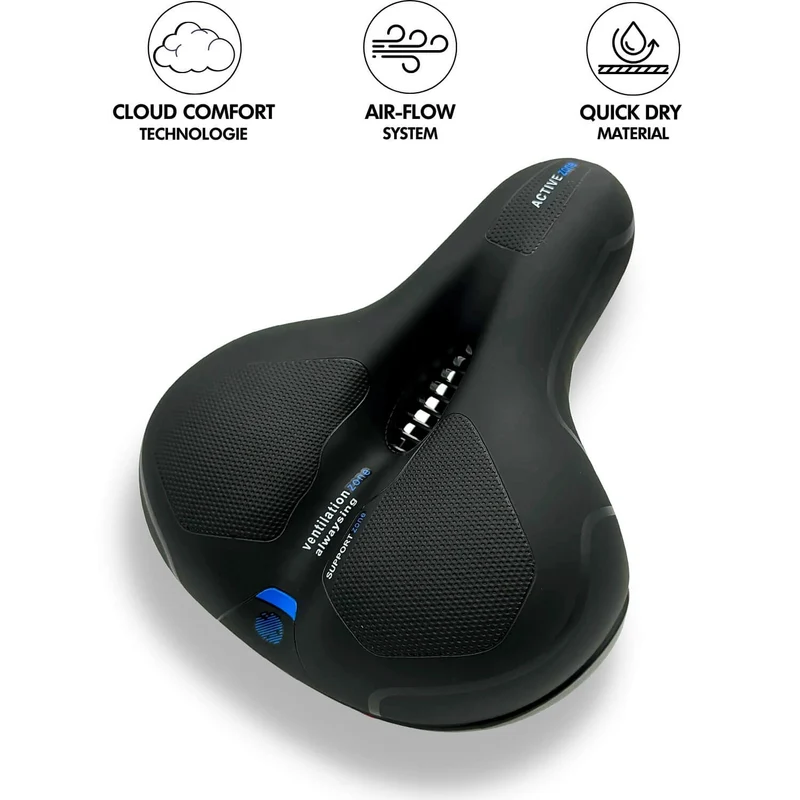 FietsComfort Pro - Ergonomisch fietszadel voor pijnvrije rijervaring