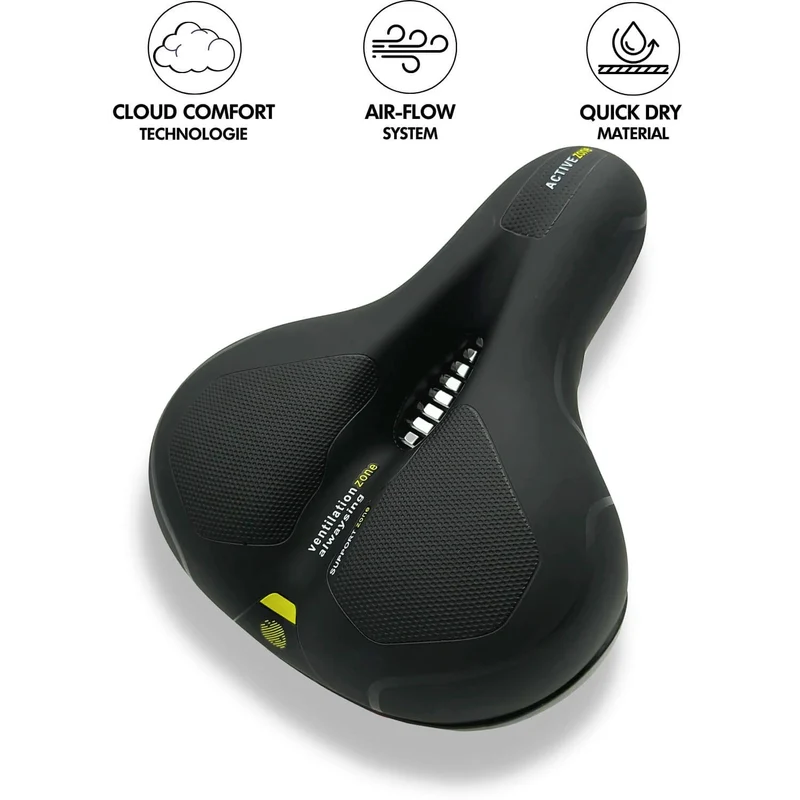 FietsComfort Pro - Ergonomisch fietszadel voor pijnvrije rijervaring