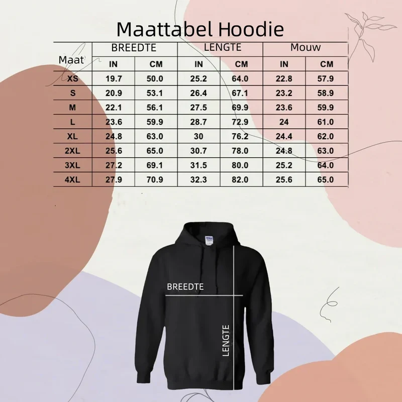 StitchPortrait | Aangepaste Geborduurde Portret Sweatshirt Koppels Familie Hoodie