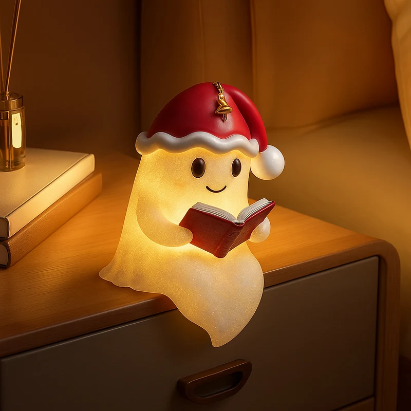 GhostGlow | Kerstgeest Warmlicht Decoratie voor Feestelijke Decoratie