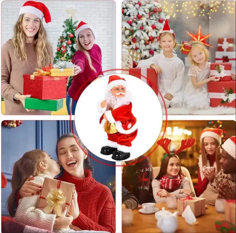 SantaDance | Dansende Kerstman Feestdecoratie Feestelijke Woondecoratie Gratis Verzending