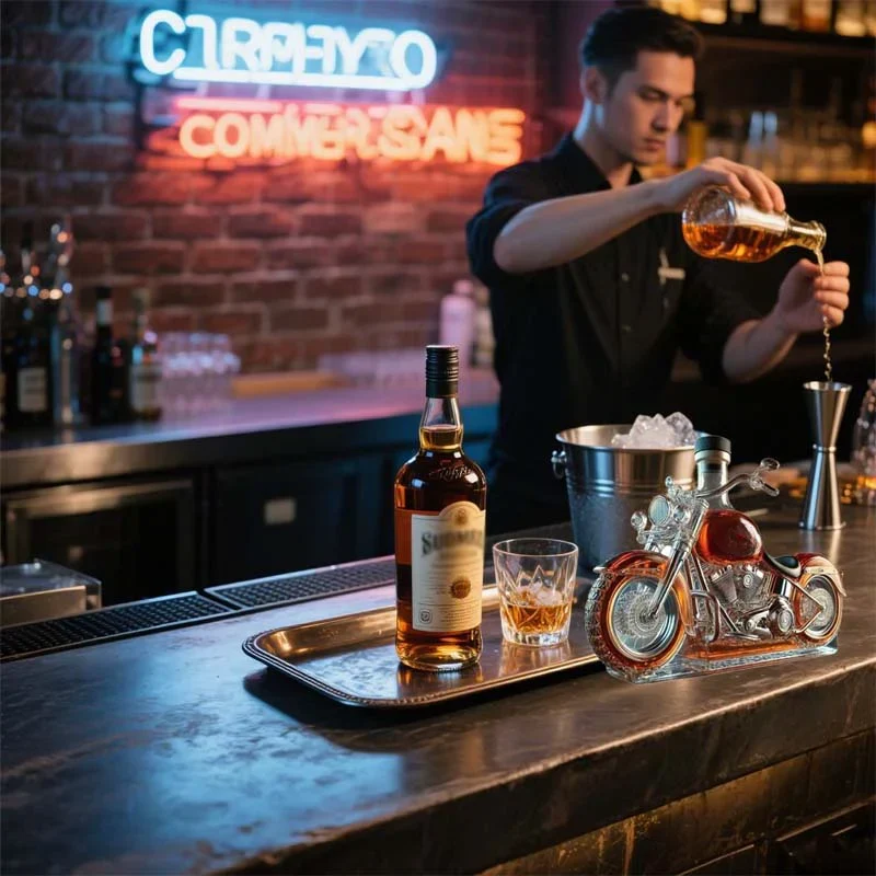 RebelWhisky | Beperkte Editie Harley Whisky Fles