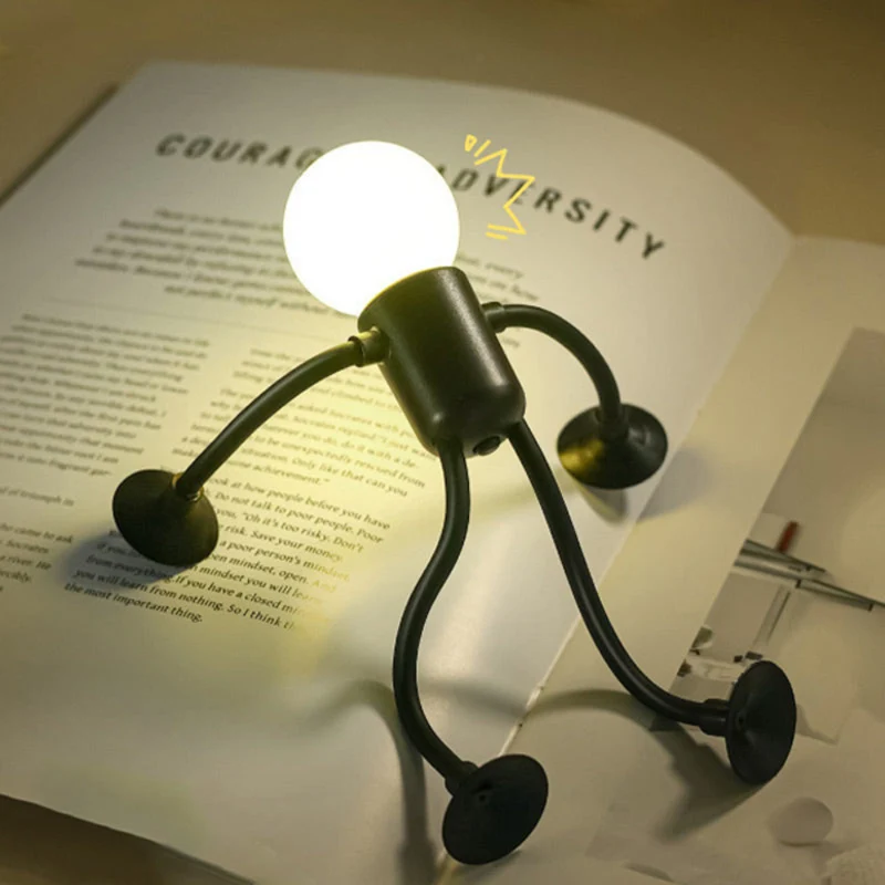 LumiFlex | LED Tafellamp Flexibel Creatieve Decoratie voor Woonkamer en Kinderkamer Energiezuinig Modern 4 Kleuren