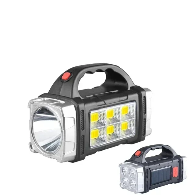 Zonne-energie Powerbank met Zaklamp – All-in-One Noodstroom
