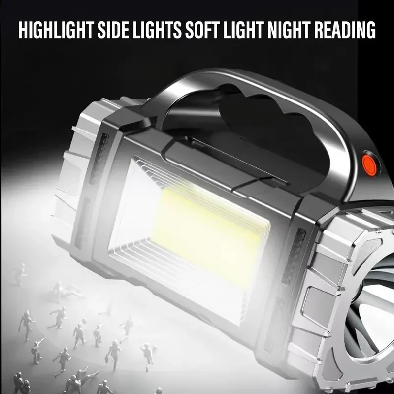 Zonne-energie Powerbank met Zaklamp – All-in-One Noodstroom