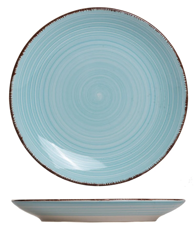Cookinglife Frühstücksteller / Dessertteller Delice Blau ø 19 cm - 6 Stück