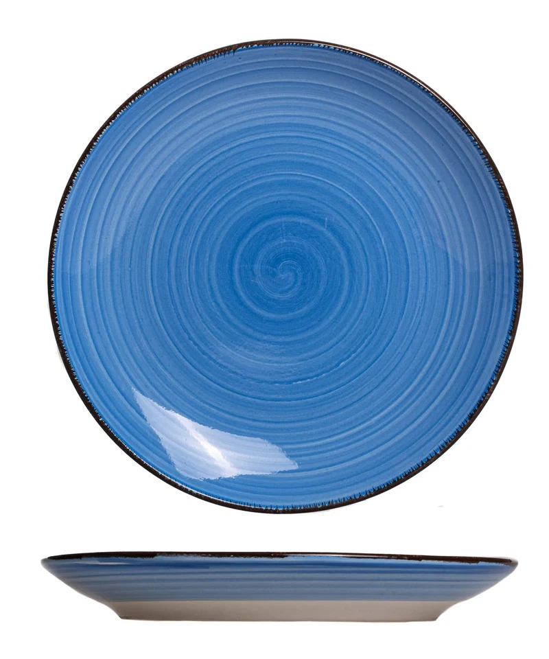 Cookinglife Frühstücksteller / Dessertteller Delice Blau ø 19 cm - 6 Stück