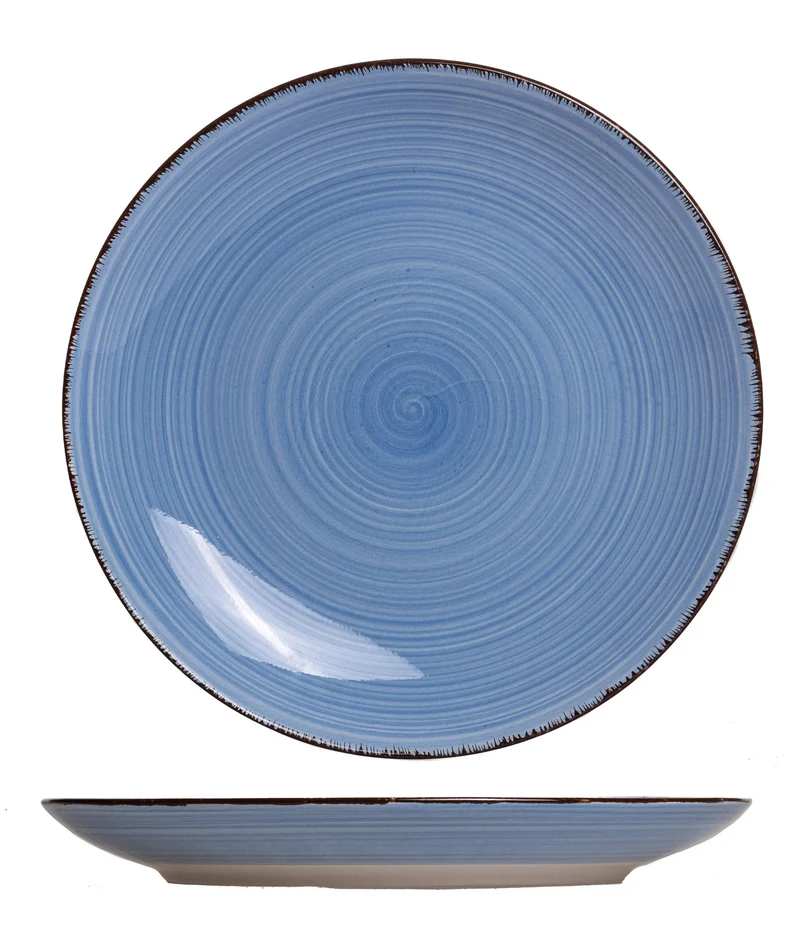 Cookinglife Speiseteller Delice Blau ø 26,5 cm - 6 Stück