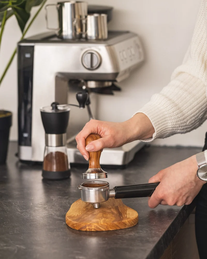 Jay Hill Kaffee Barista Tamper - Rosenholz - ø 5 cm