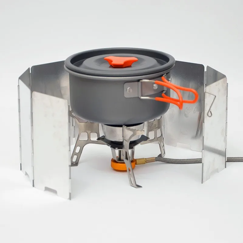 Windscherm voor Campingbrander – Efficiënt Koken bij Wind