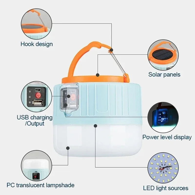 Zonne-energie Campinglamp – Betrouwbare Noodverlichting