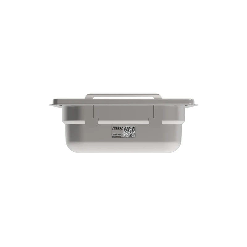 Rieber GN-Behälter GN 1/6, 065 mm mit Fallgriffen