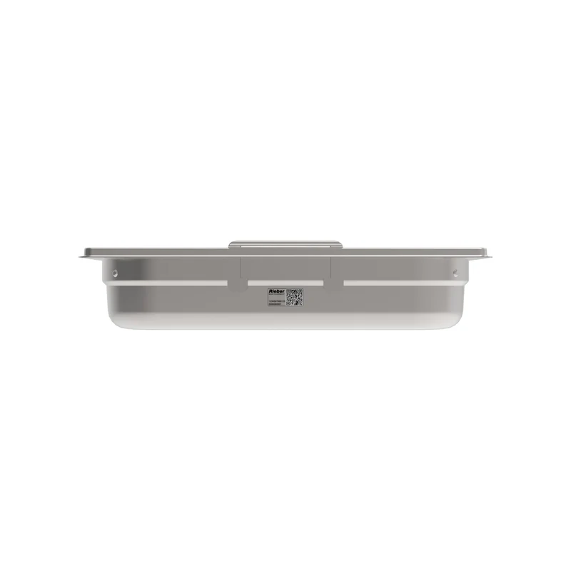 Rieber GNONE®-Behälter 1/3 065 Fallgriffe 4x QR