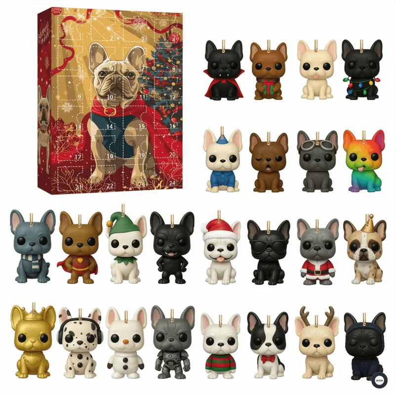 Pawfect | 2025 Grappige Honden Adventkalender Feestcadeau