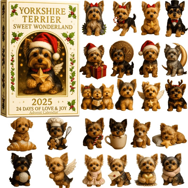 Pawfect | 2025 Grappige Honden Adventkalender Feestcadeau