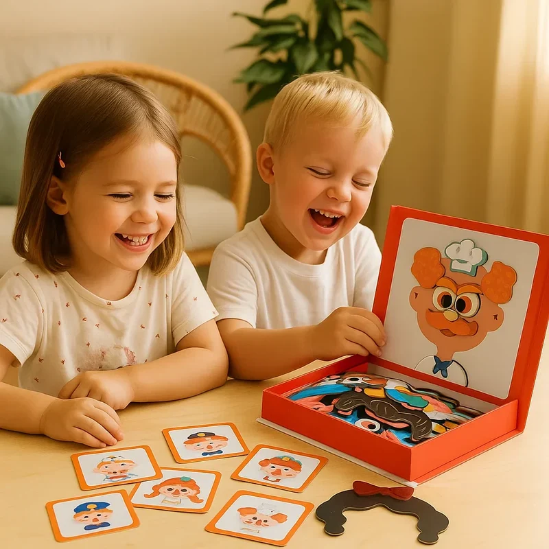 FaceJoy | Leerpuzzelspel voor Kinderen over Gezichtsuitdrukkingen