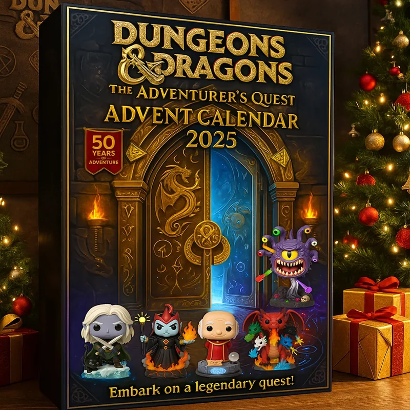 QuestMaster | Dungeons & Dragons Adventskalender 2025 – 24 Dagen Legendarische Avonturen