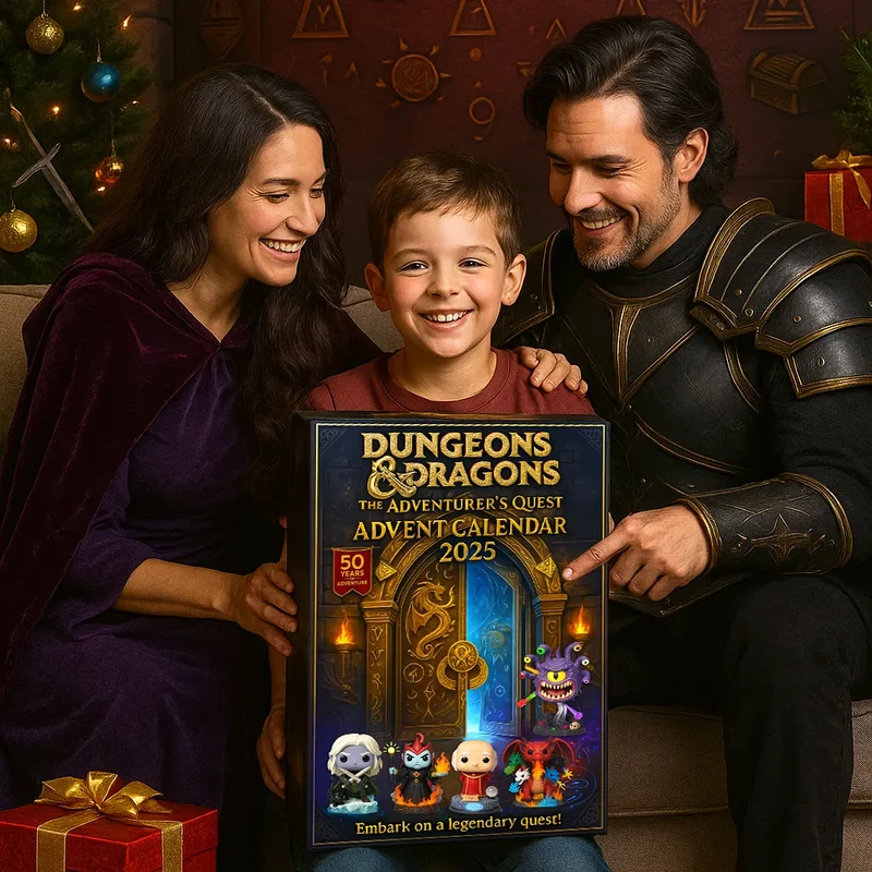 QuestMaster | Dungeons & Dragons Adventskalender 2025 – 24 Dagen Legendarische Avonturen