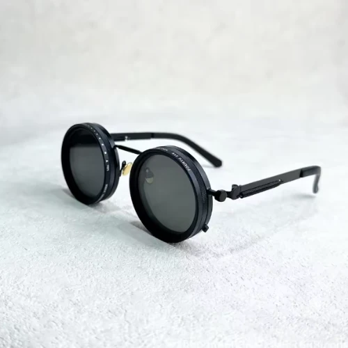 ShadowSunglasses | Zonnebrillen met Zwarte Lenzen Stijlvolle UV-bescherming Mode