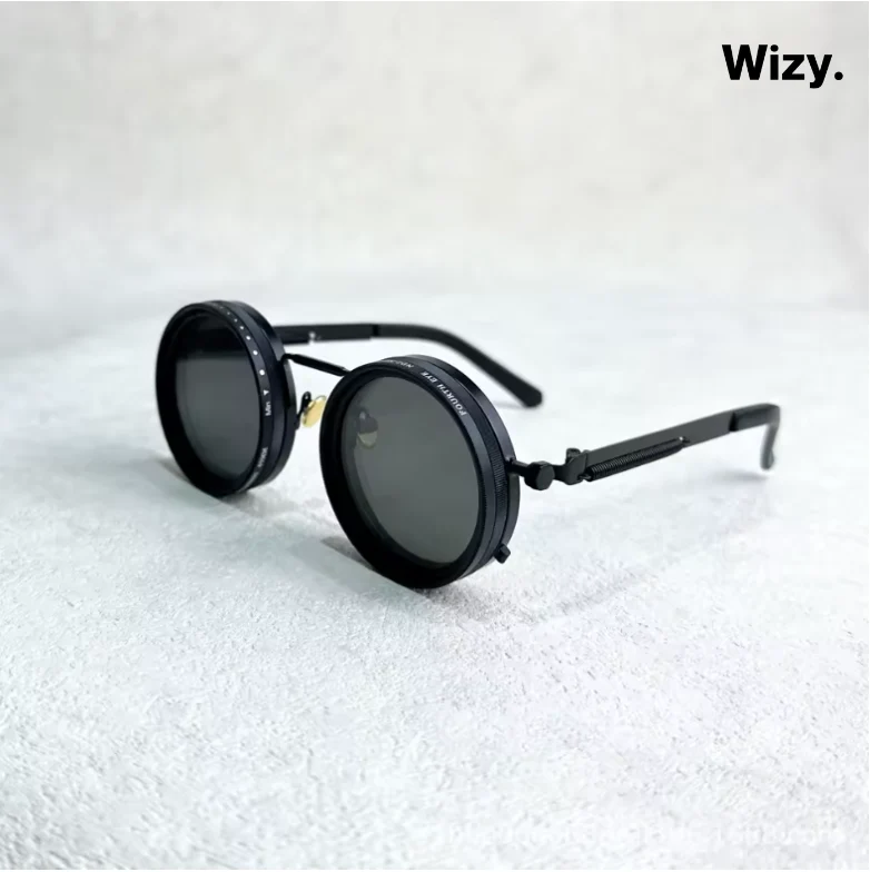 ShadowSunglasses | Zonnebrillen met Zwarte Lenzen Stijlvolle UV-bescherming Mode