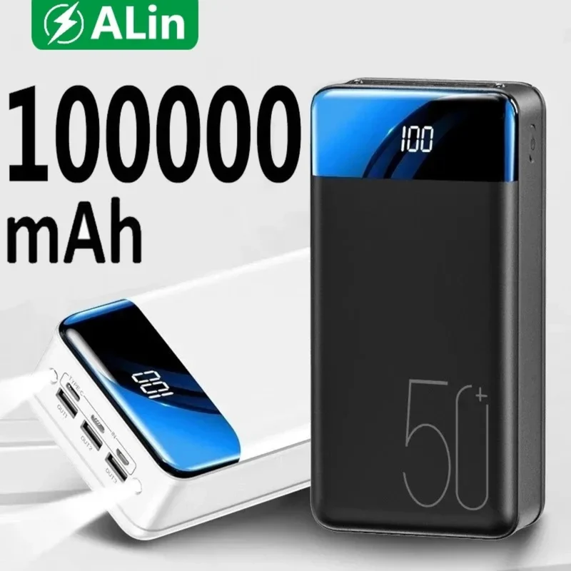 Batterij 30000mAh - Snelle Oplading - VoltTitan
