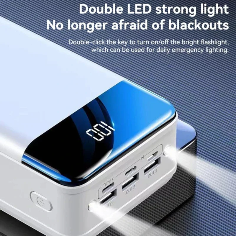 Batterij 30000mAh - Snelle Oplading - VoltTitan