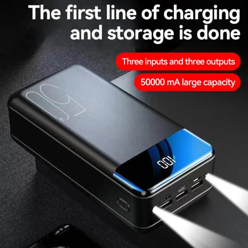 Batterij 30000mAh - Snelle Oplading - VoltTitan