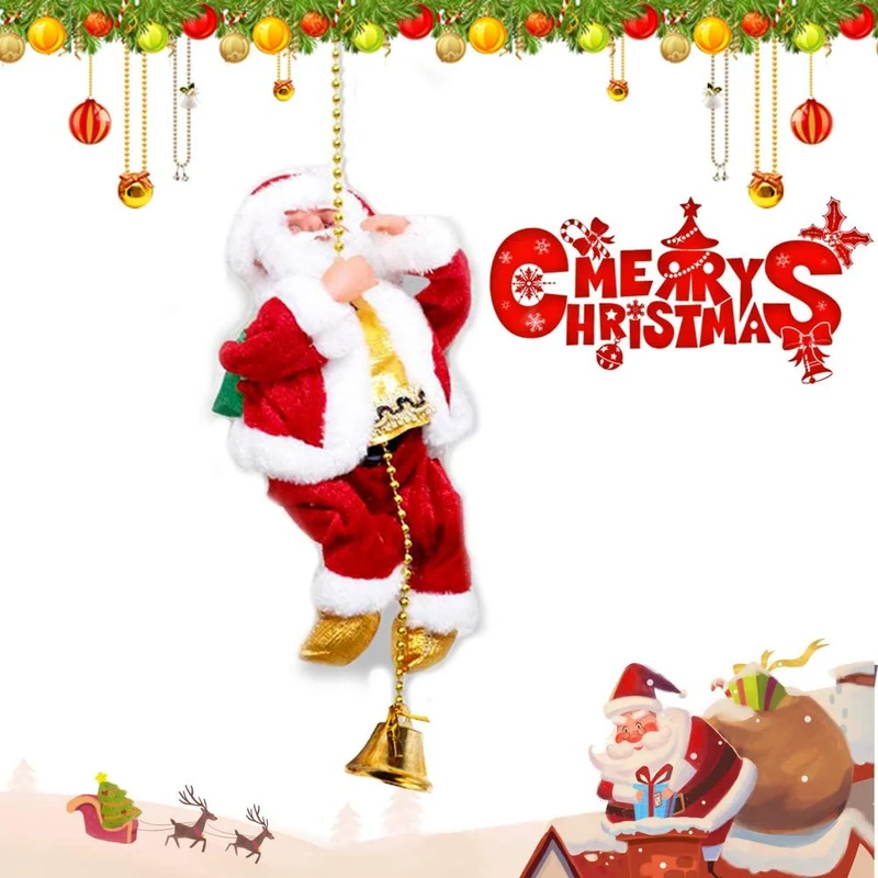 SantaClimb | Santa's Muzikale Klim Feestdecoratie Interactief Speelgoed