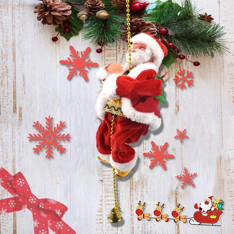 SantaClimb | Santa's Muzikale Klim Feestdecoratie Interactief Speelgoed