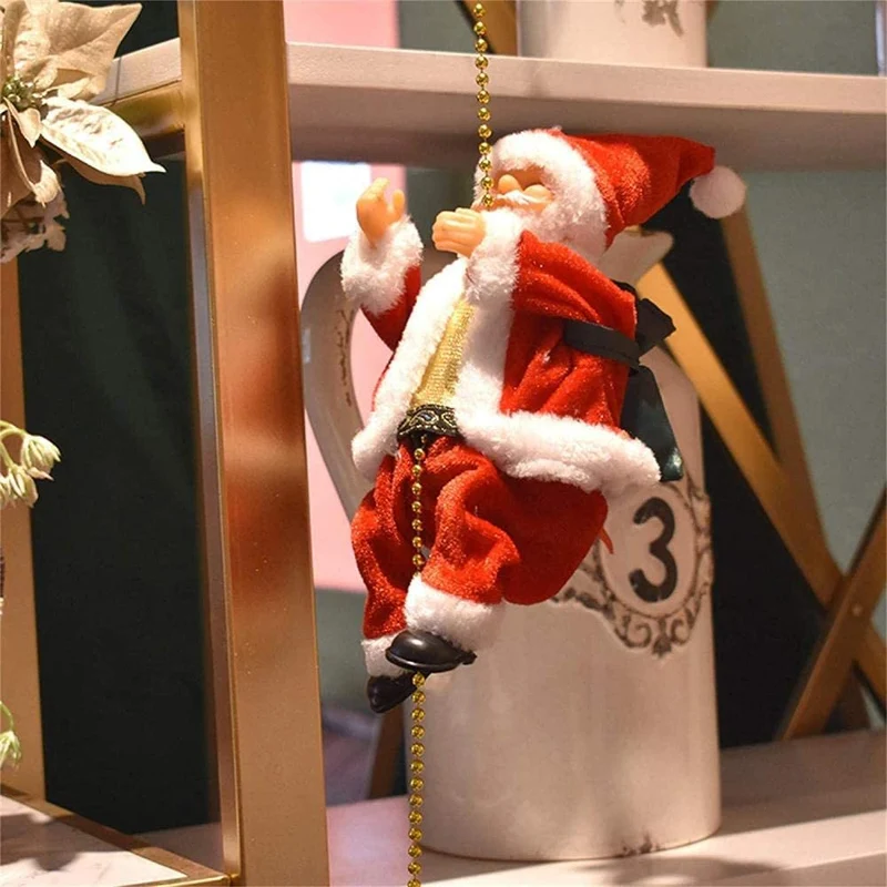 SantaClimb | Santa's Muzikale Klim Feestdecoratie Interactief Speelgoed