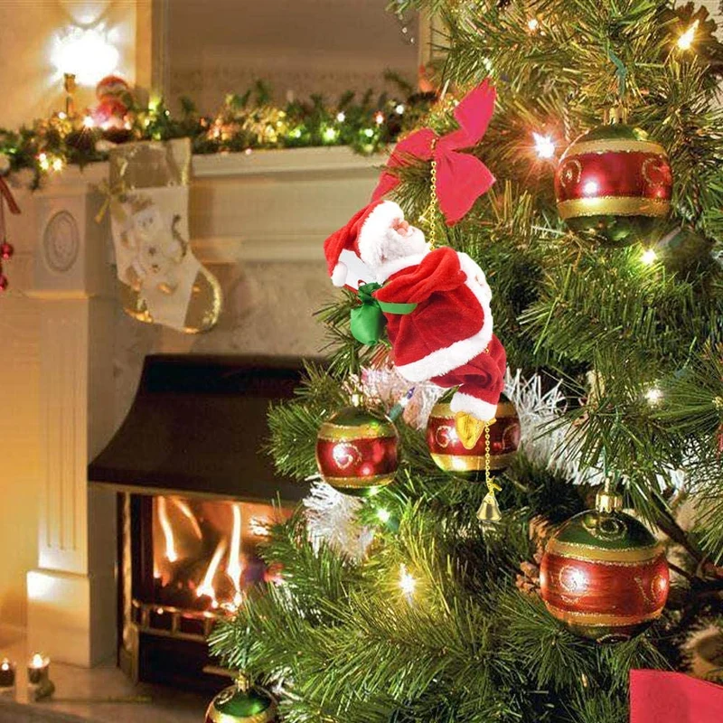 SantaClimb | Santa's Muzikale Klim Feestdecoratie Interactief Speelgoed